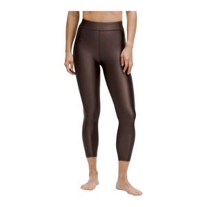 Lululemon Satin Shine High-Rise Tight 25" Espresso Size 8 NWT